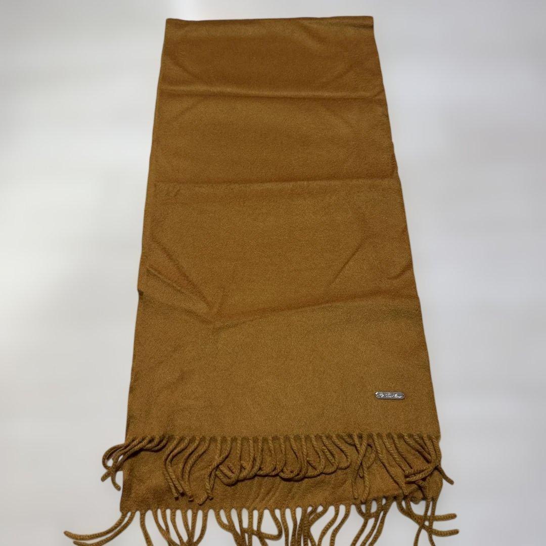 Loro Pianaブラウン マフラー タグ付き