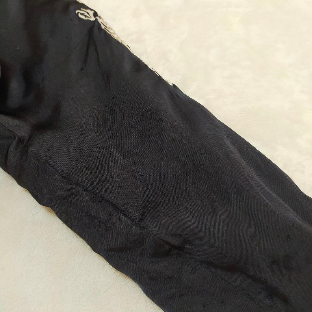 CROPPED HEADS　Lサイズ　龍孔雀刺繍　リバーシブル　スカジャン