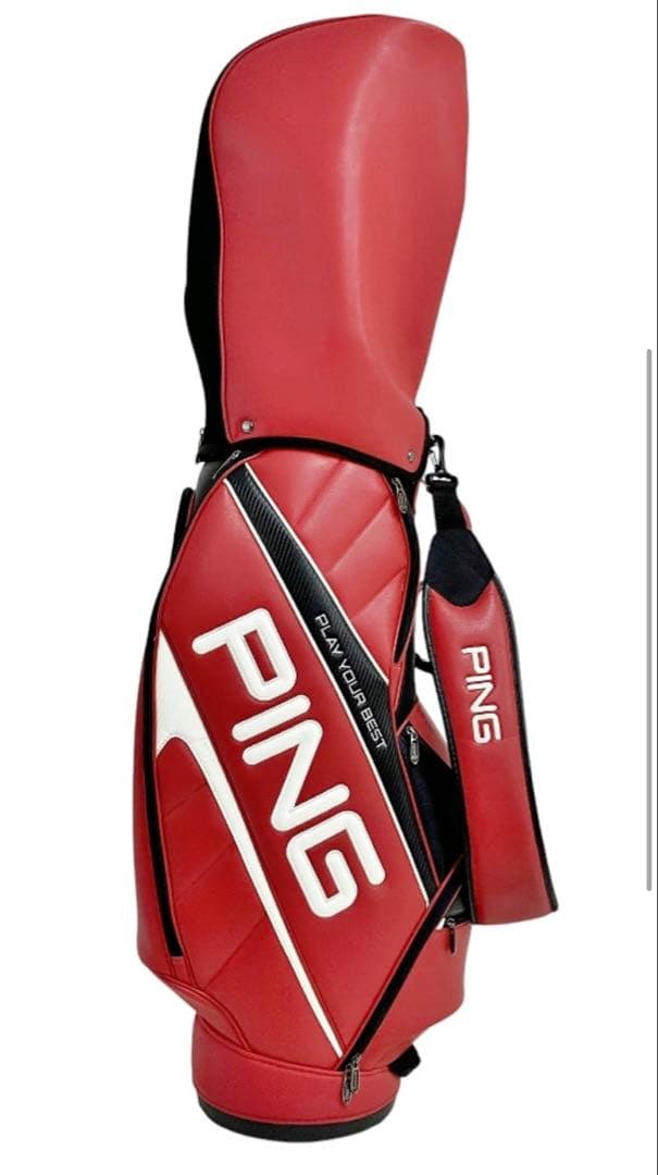 2019年モデル！　ピンPING CB-U191　キャディバッグ　9型　レッド