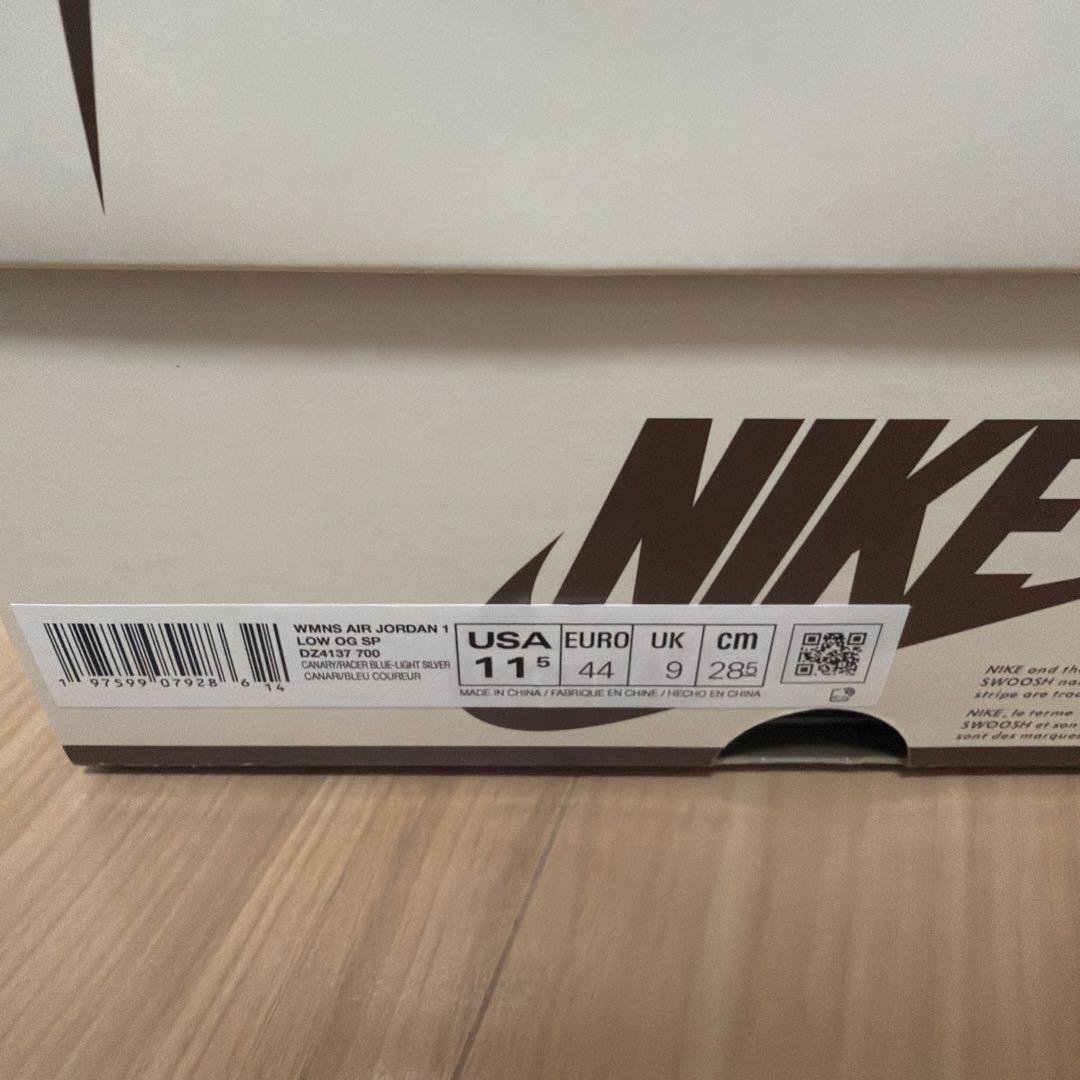 Travis Scott × Nike Air Jordan 1\"Canary\"