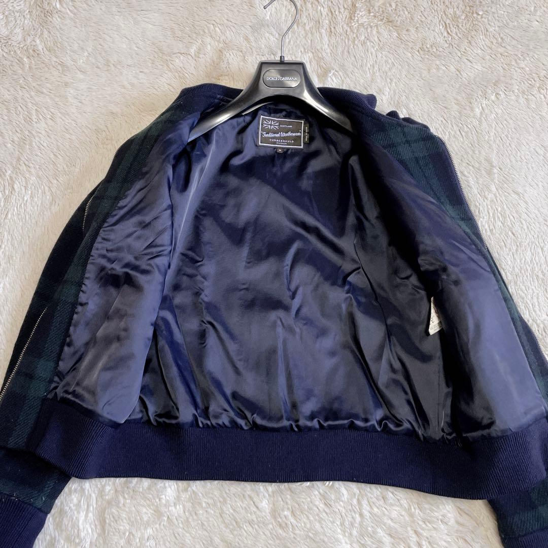 美品 トラディッショナル ウェザーウェア ブラックウォッチ スイングトップ