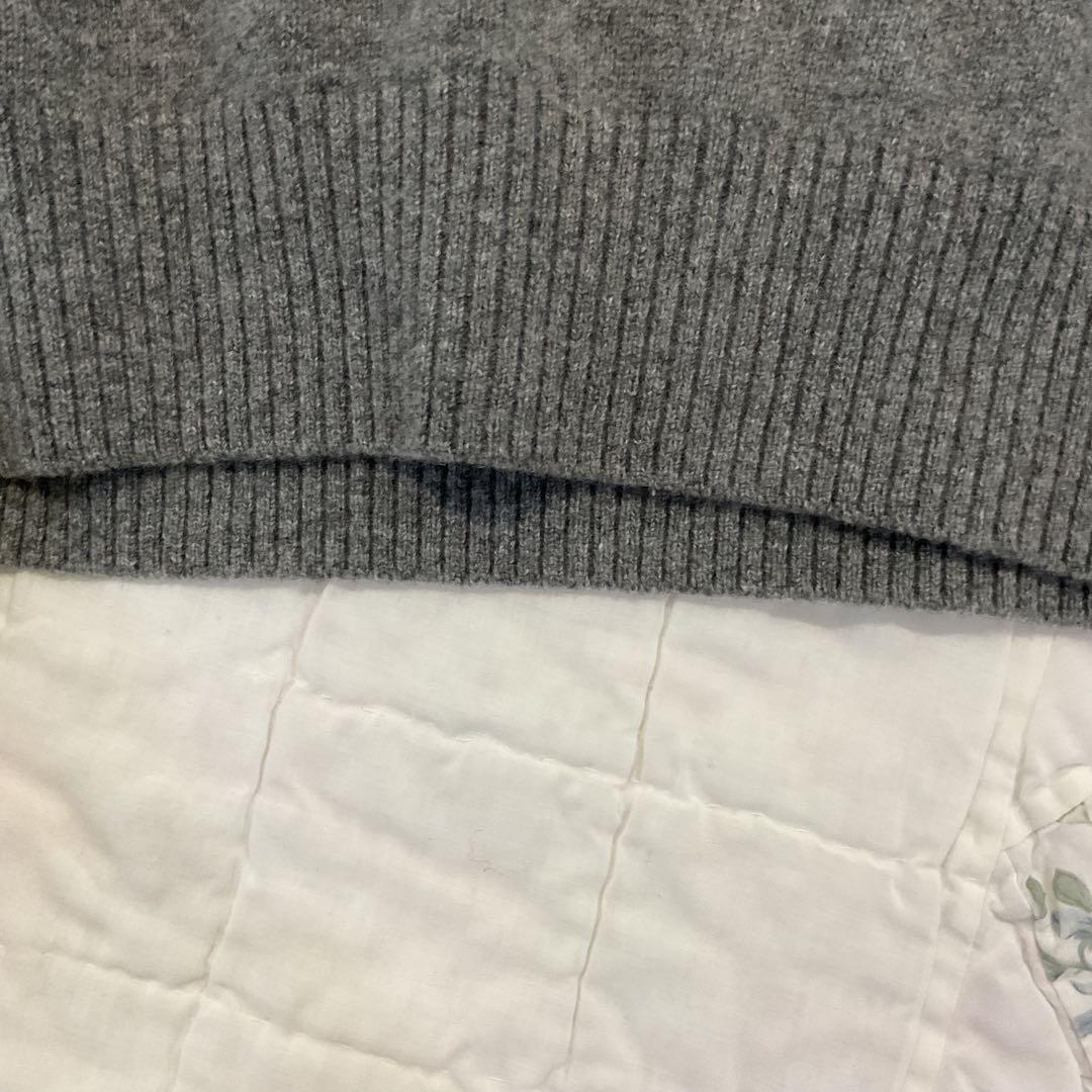 シーニュ　cygne ポワンニット　プルオーバー　グレー