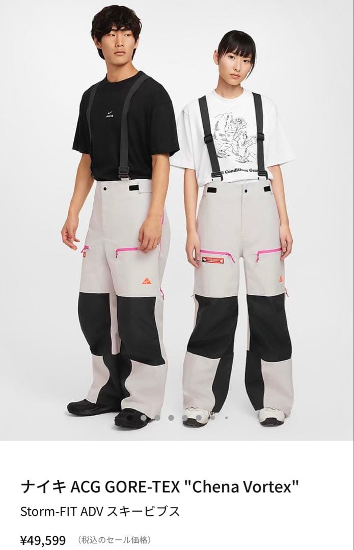 【最終値下げ】ナイキ スノボ スキーウエア GORE-TEX 上下セット