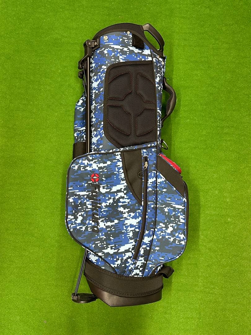 フジクラ　スタンドバッグ　デジカモ柄