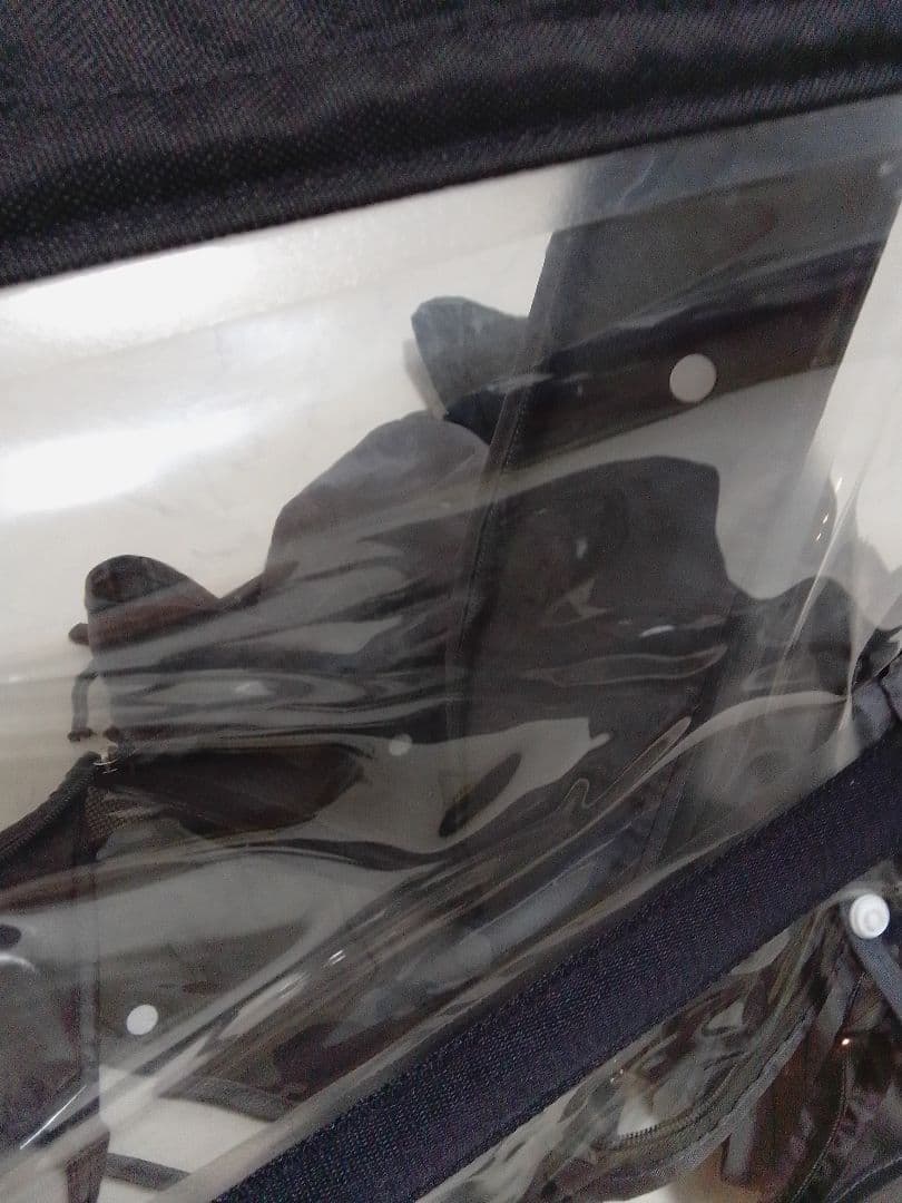 ラボクル 自転車 あと付 フロント レインカバー 前 L-PCA04 ブラック