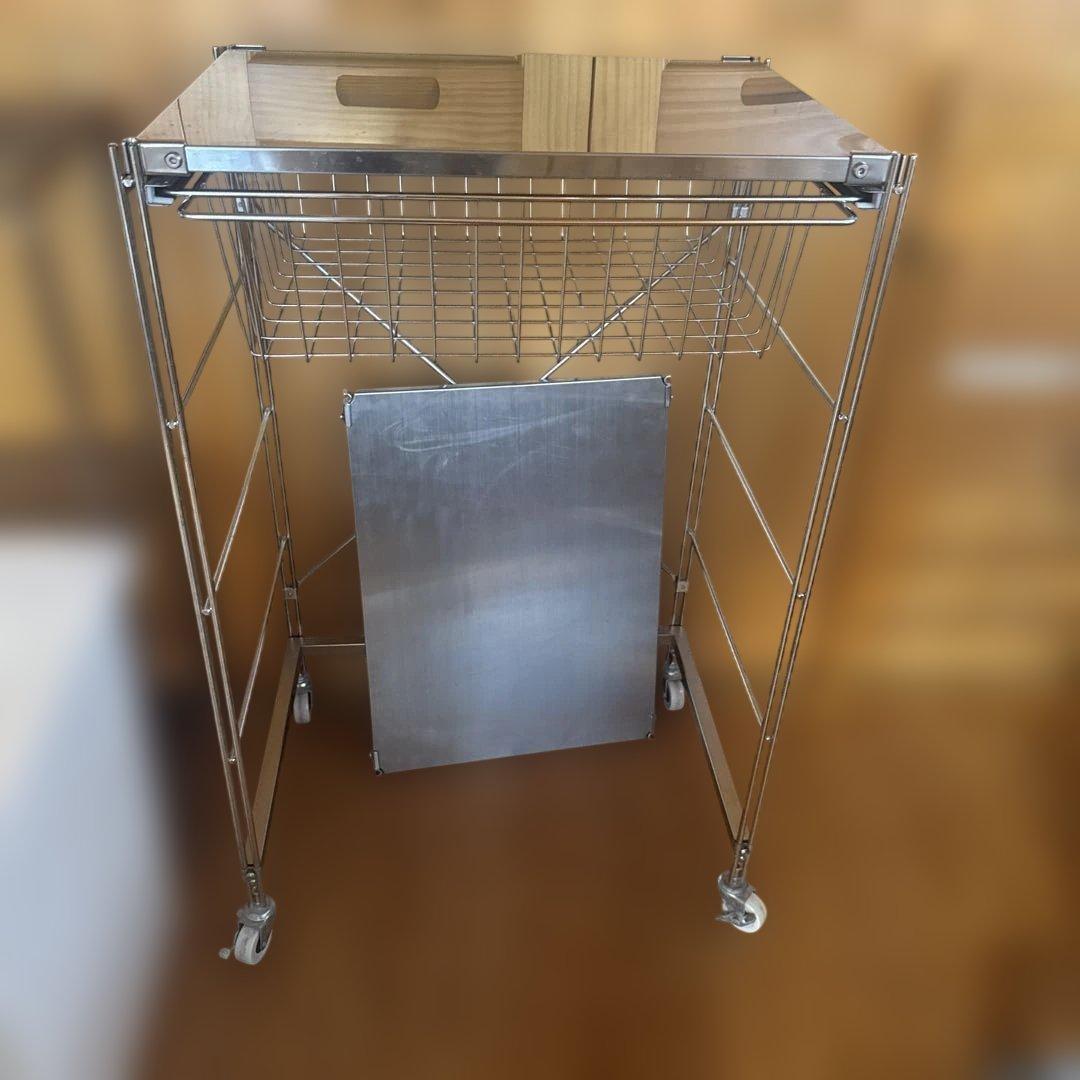 無印良品ステンレスユニットシェルフ