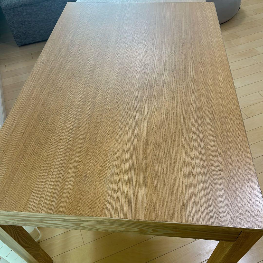 伸縮式テーブル　天然木　辻製作所　W1300〜2050 伸長　ダイニングテーブル