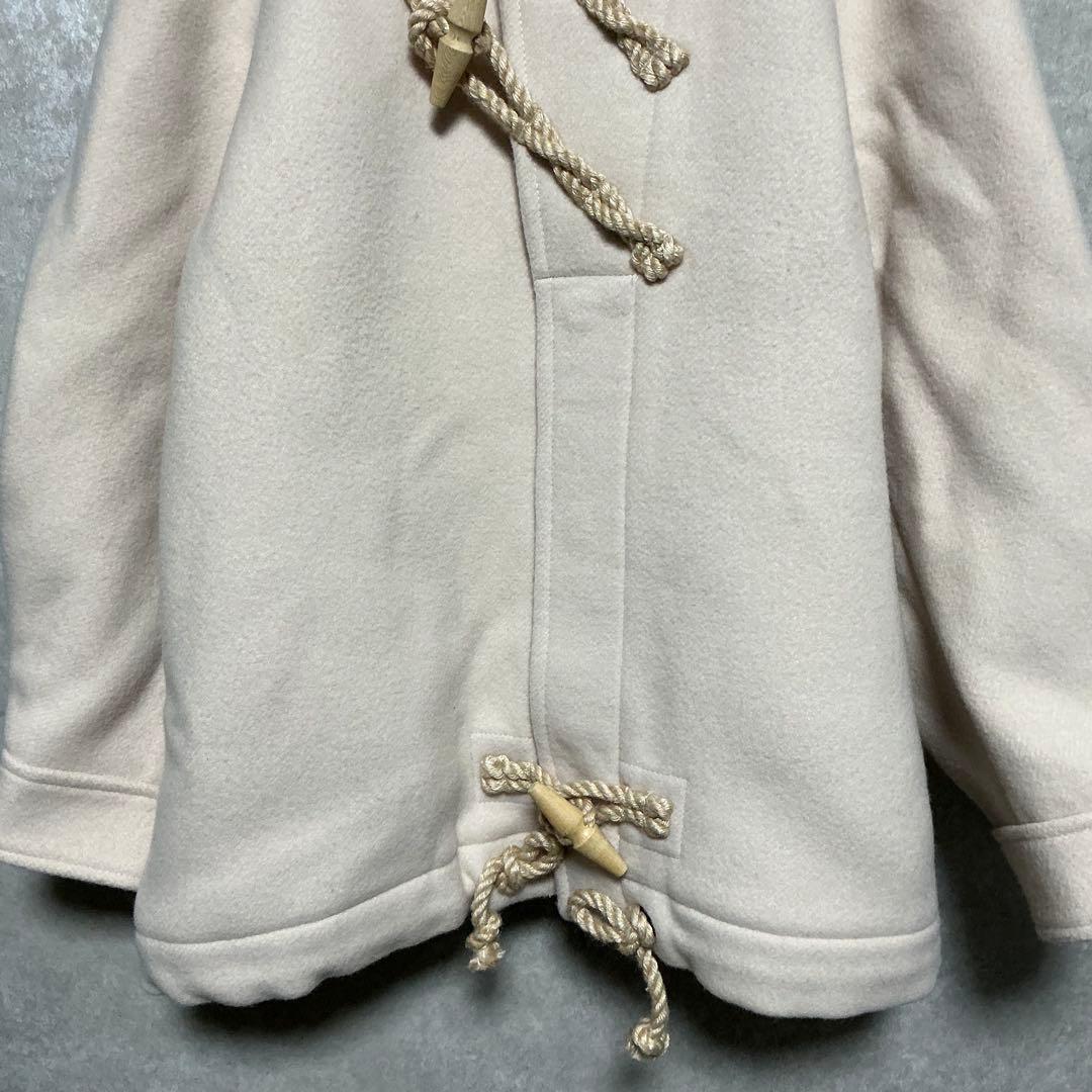 【美品】HYKE DOUBLE FACE DUFFLE JACKET