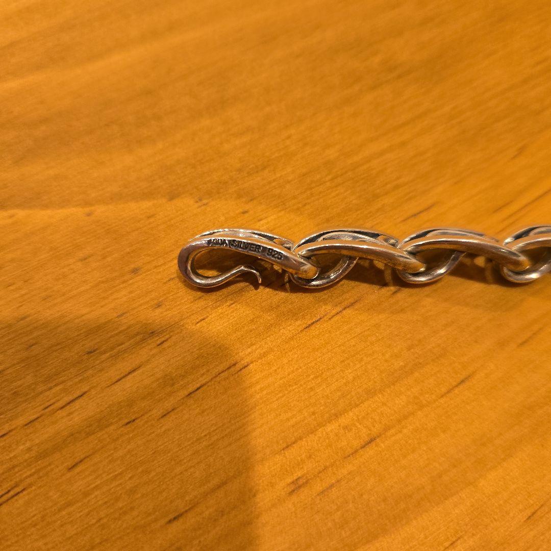 AQUA SILVER アラベスク ブレスレット