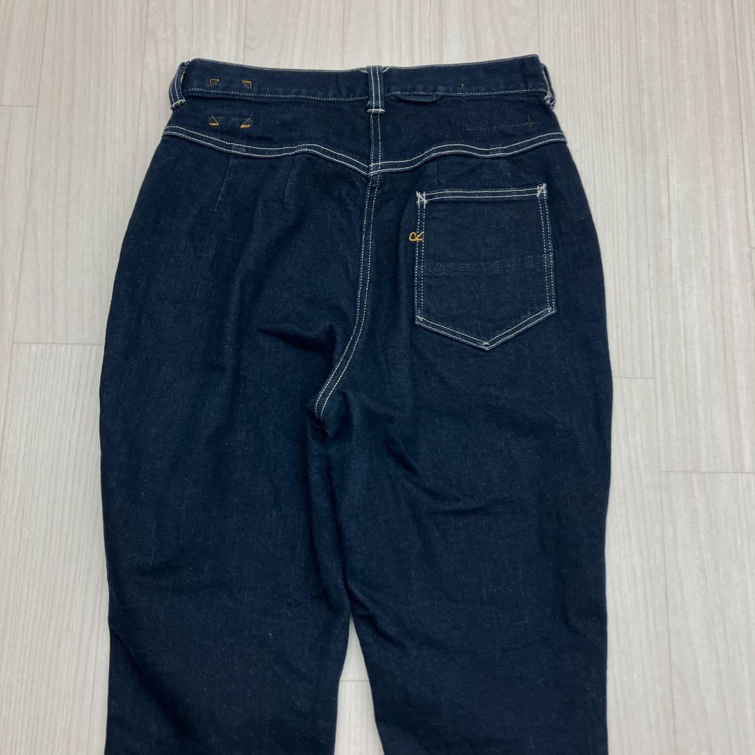 ■ 45R ライ麦 ストレッチデニム の桃比女 サルエルパンツ