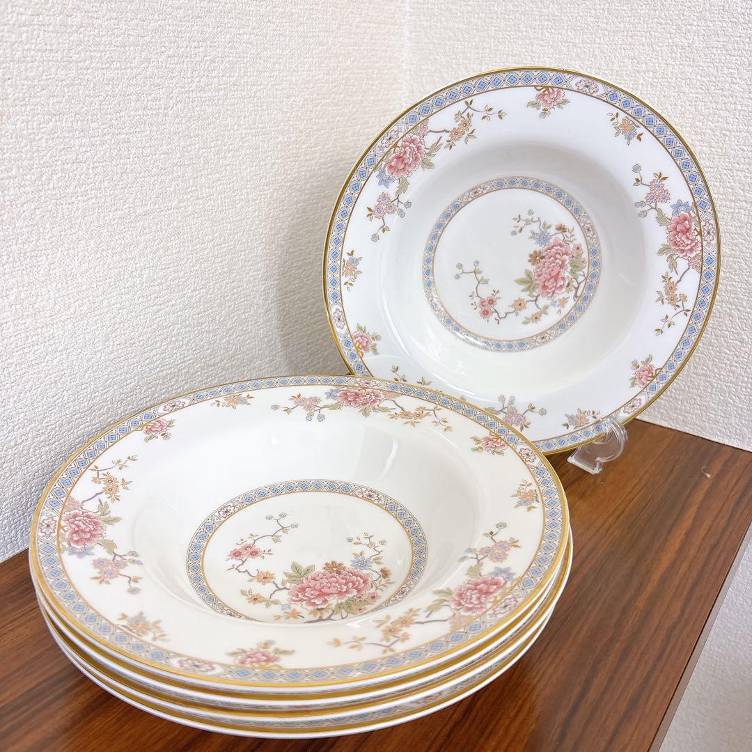 5枚セット　ロイヤルドルトン　カントン　深皿　希少品