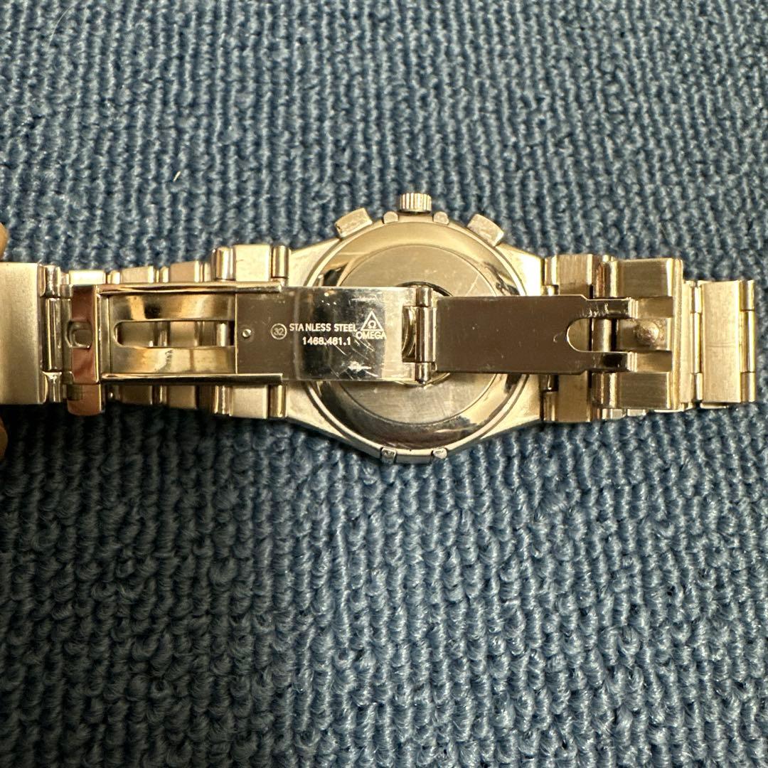 OMEGA ステンレススチール クロノグラフ【電池切れ】