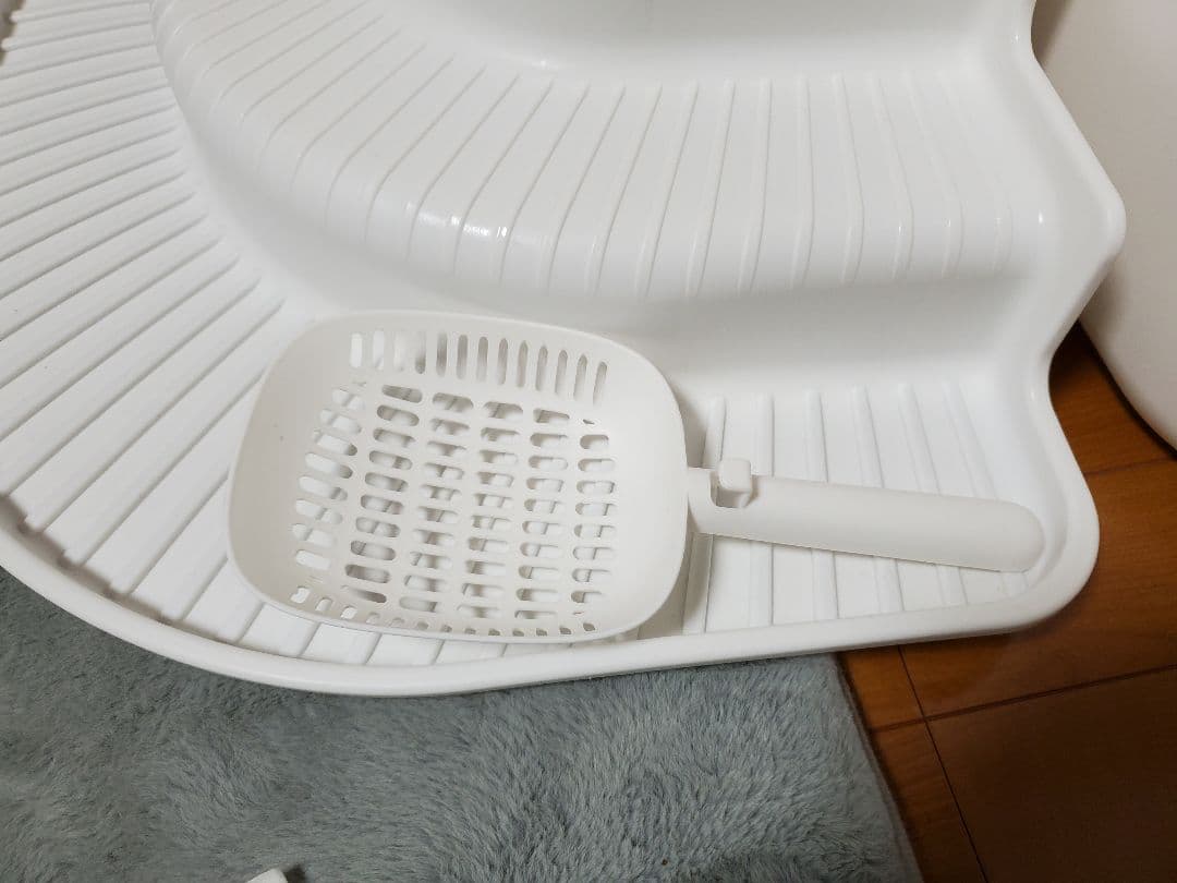 Ｃａｔｓ Ｔｏｙ 猫用トイレセット ホワイト 2個セット