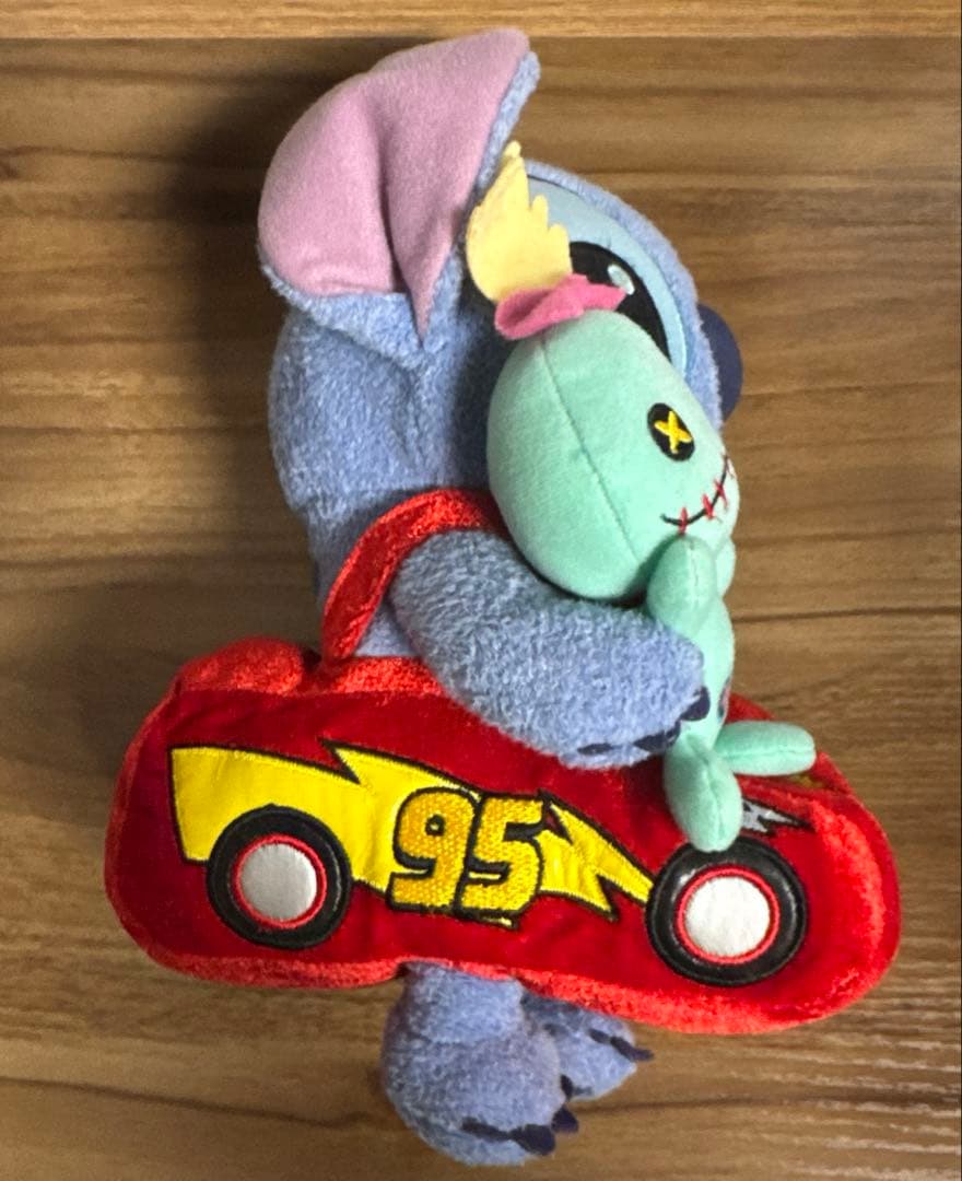 スティッチ×カーズ コラボぬいぐるみ 限定品
