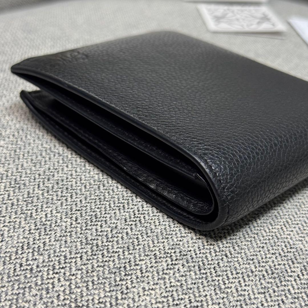 LOEWE ロエベ アナグラム バイフォールド  ウォレット ブラック