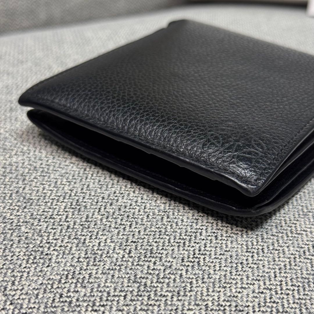 LOEWE ロエベ アナグラム バイフォールド  ウォレット ブラック