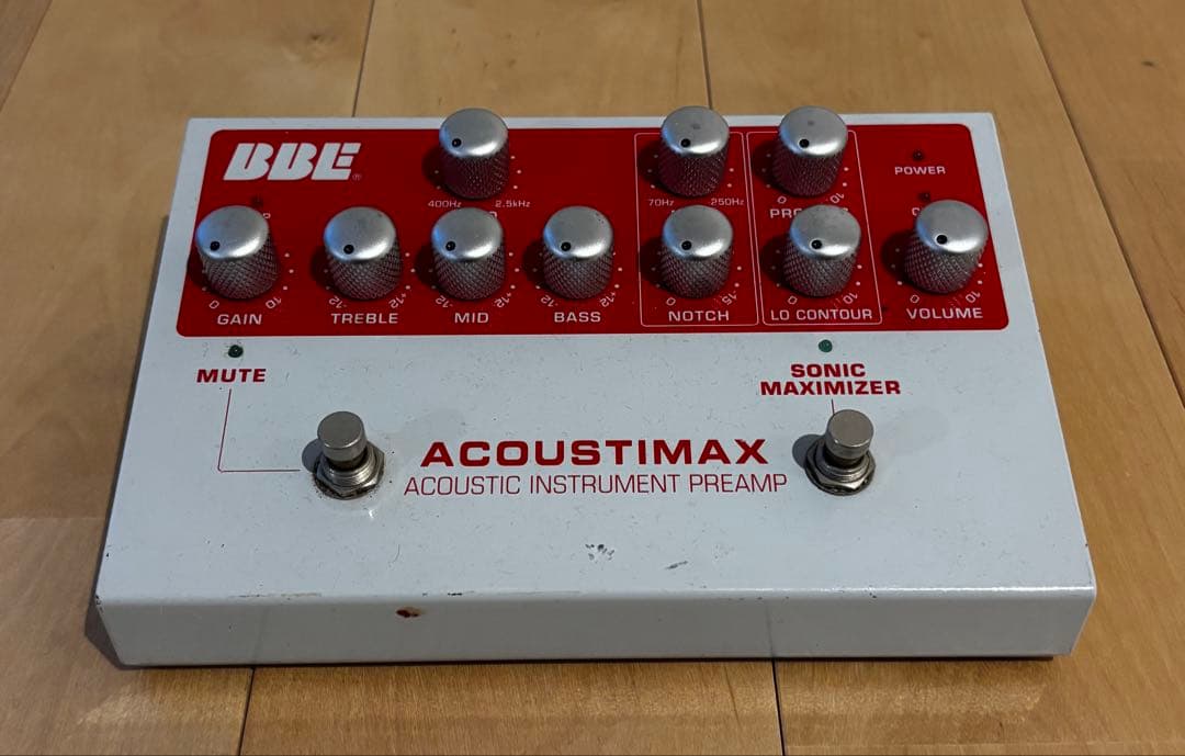 BBE ACOUSTIMAX アコースティックプリアンプ