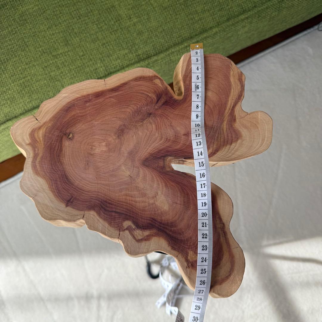 ミニ　コーヒーテーブル　サイドテーブル　切り株