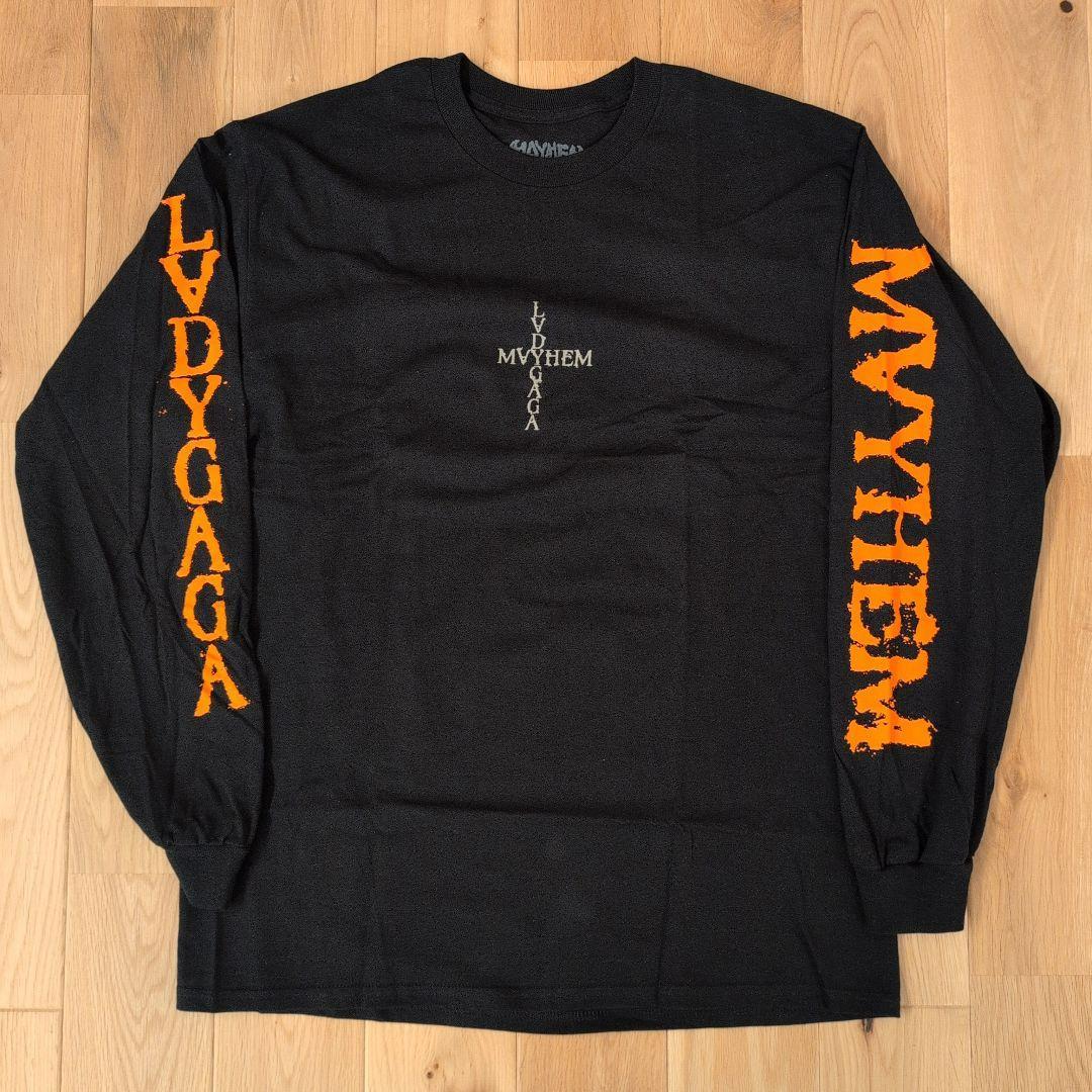 【正規品】Lady Gaga × MAYHEM ロンT L 黒