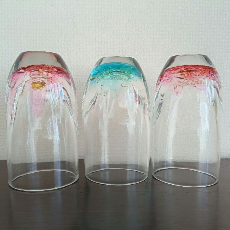 黒木国昭　綾工房　グラス3点セット