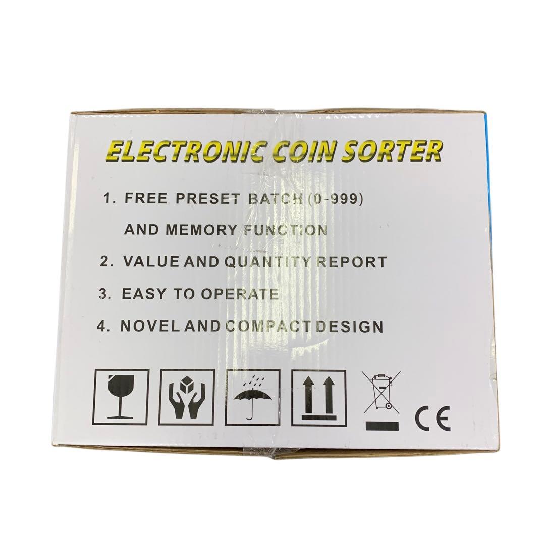【開封・未使用】HALIPU カウンター 日本硬貨選別計数機 コンビニ