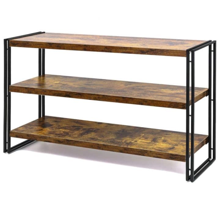 KS1 HCHQHS ラック 棚 オープンシェルフ 3段 収納ラック 幅120