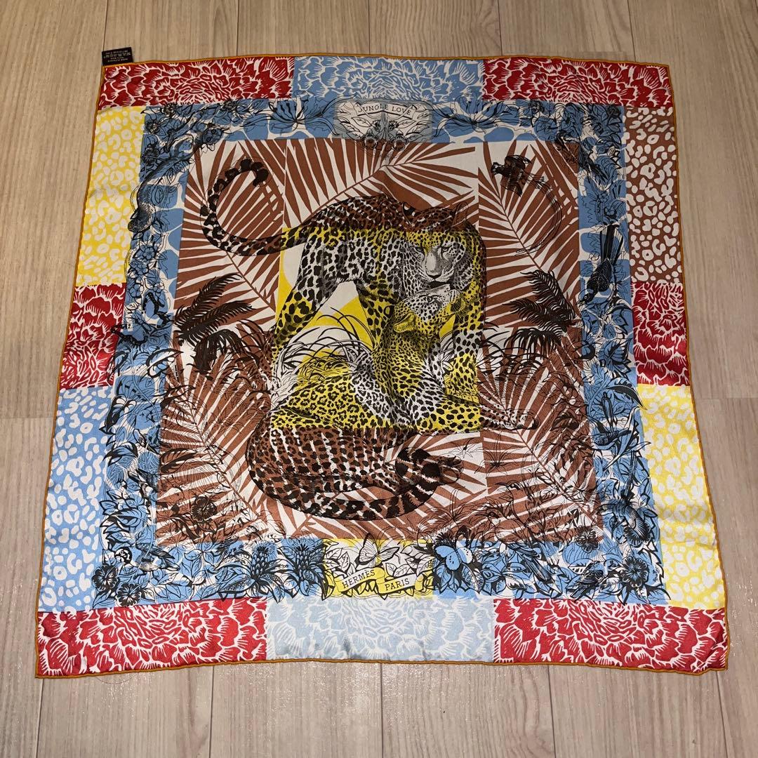 未使用エルメス　カレ70