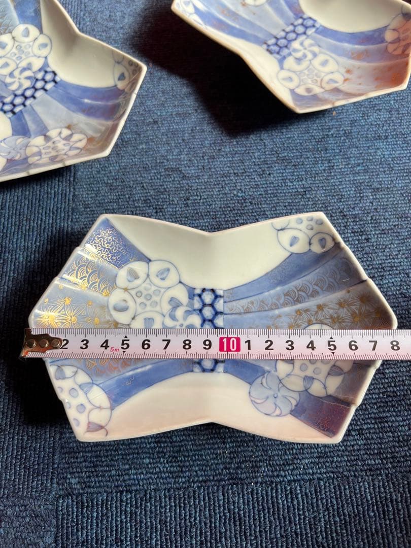 892 古伊万里　皿　5客