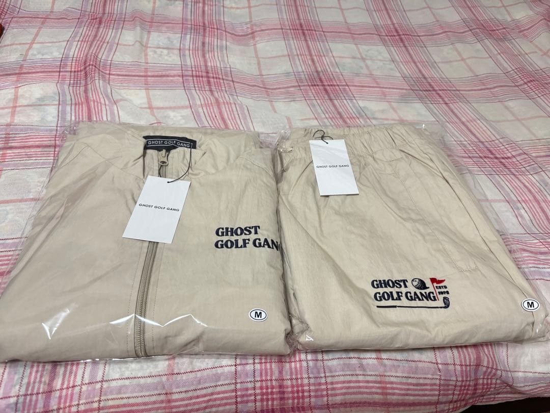GHOST GOLF GANG ベージュジャケットとパンツセット