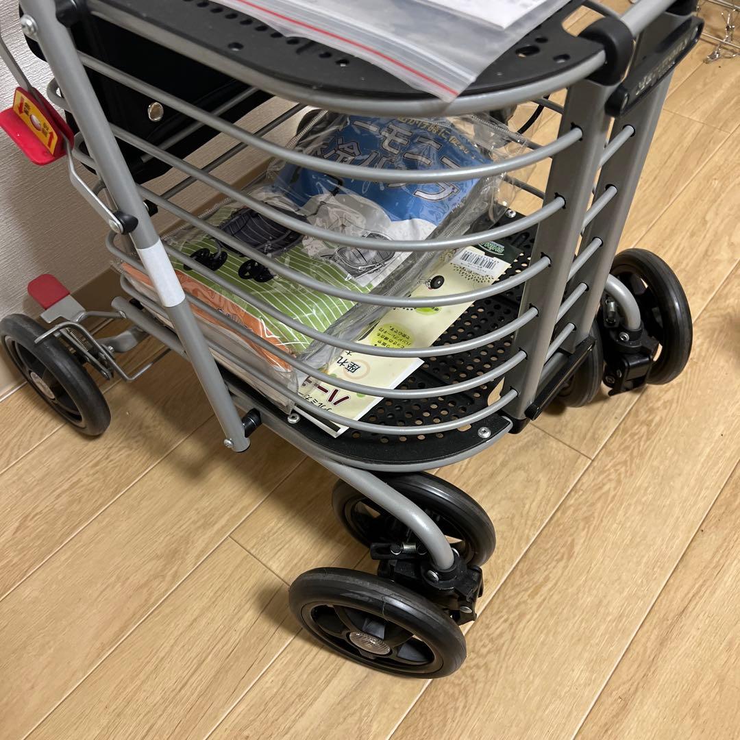島製作所 SHIMA ハーモニー 折りたたみ シルバーカー　説明書付き