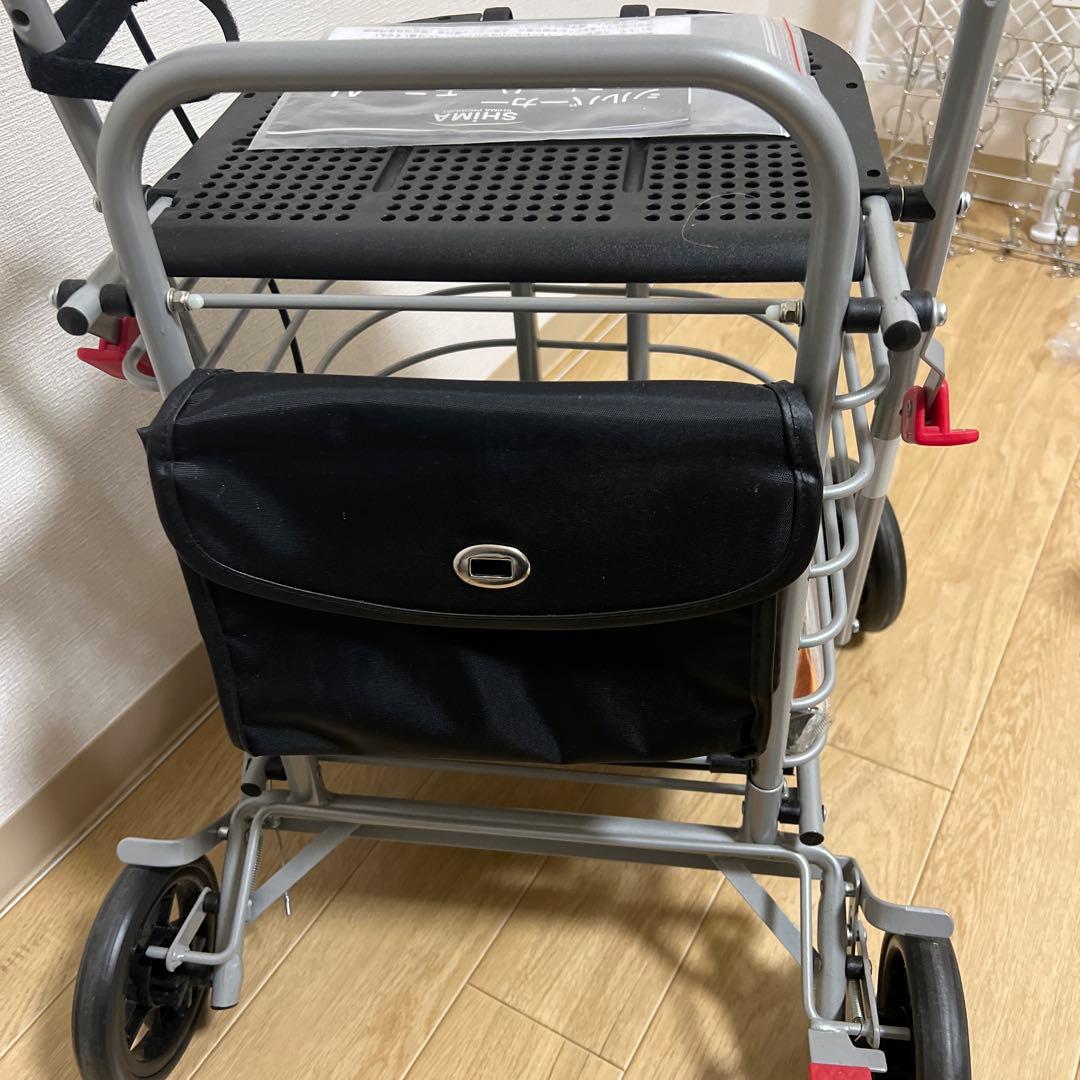 島製作所 SHIMA ハーモニー 折りたたみ シルバーカー　説明書付き