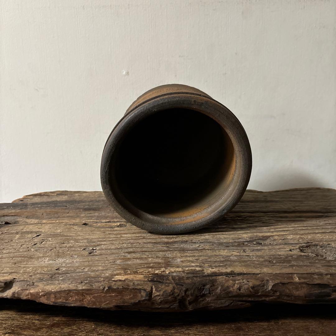 南蛮縄簾水指　茶道具　古民芸　骨董　古道具　アンティーク　方丈唯心　検:李朝