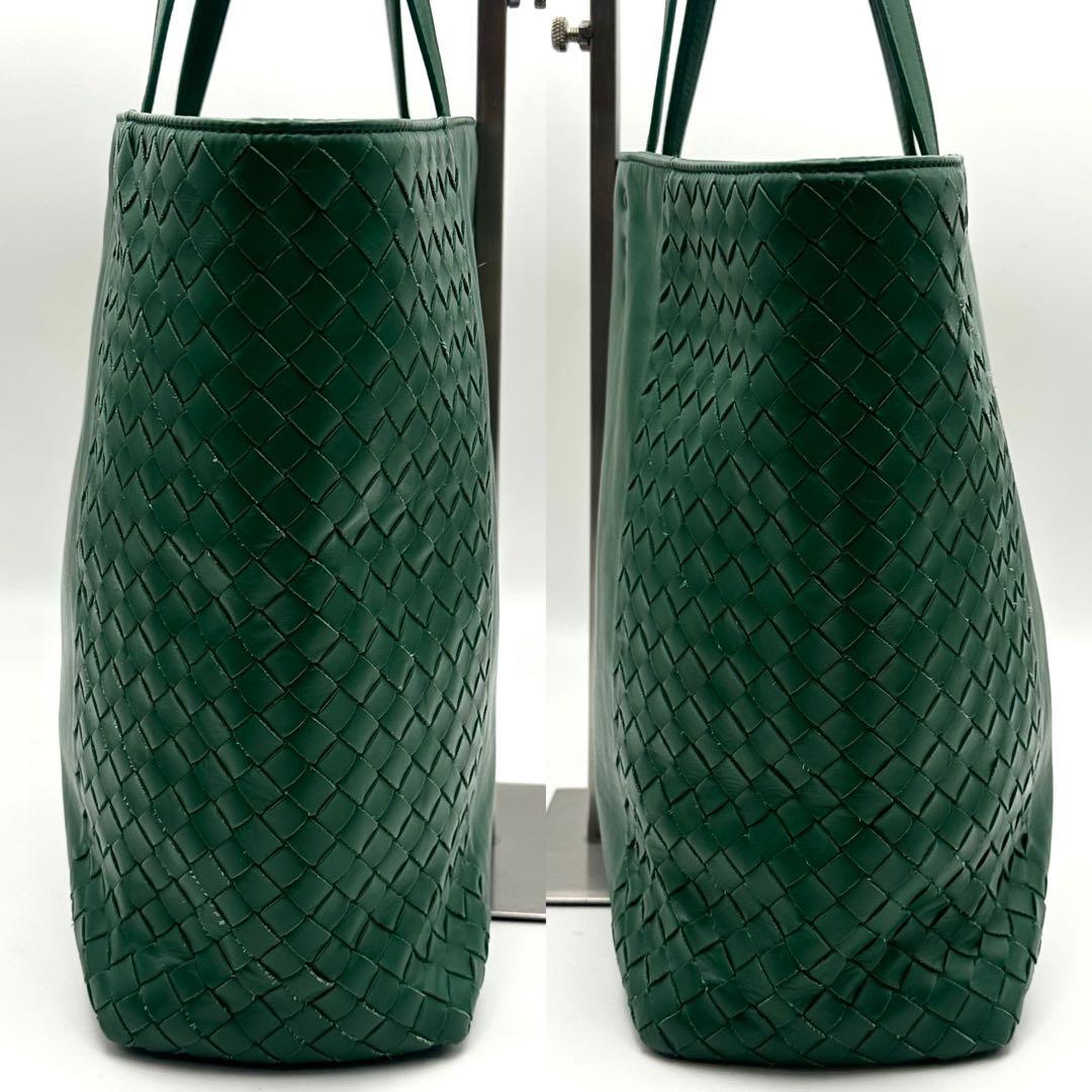 美品✨ボッテガ イントレチャート トートバッグ 大容量 A4◎ 肩掛け