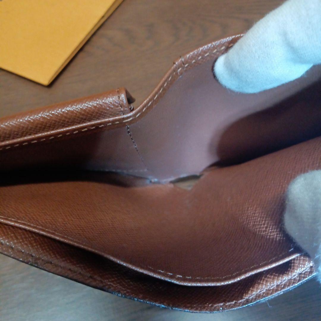 ルイ・ヴィトン。訳あり良品、モノグラム、ポルト、フォイユ、マルコ折り財布