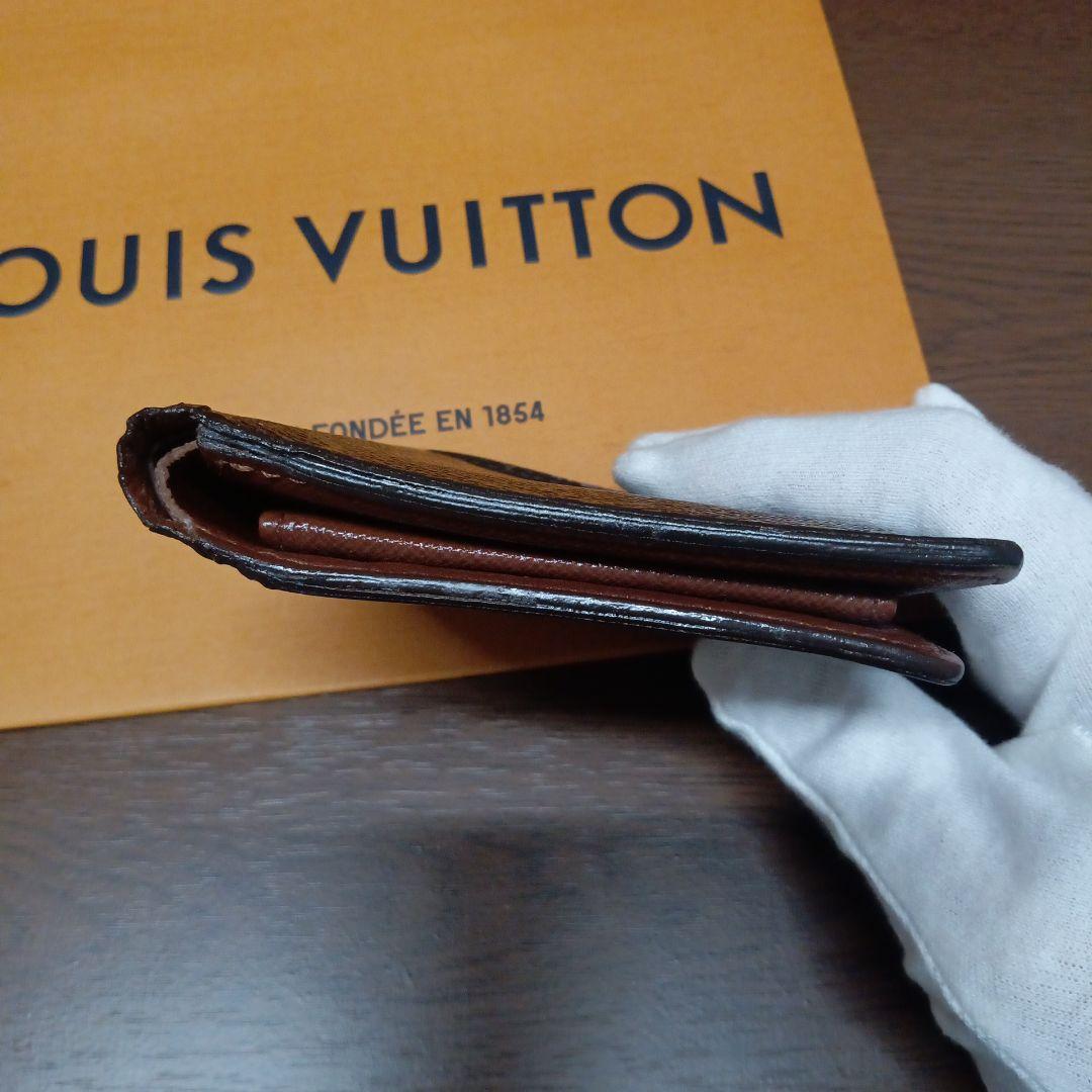 ルイ・ヴィトン。訳あり良品、モノグラム、ポルト、フォイユ、マルコ折り財布