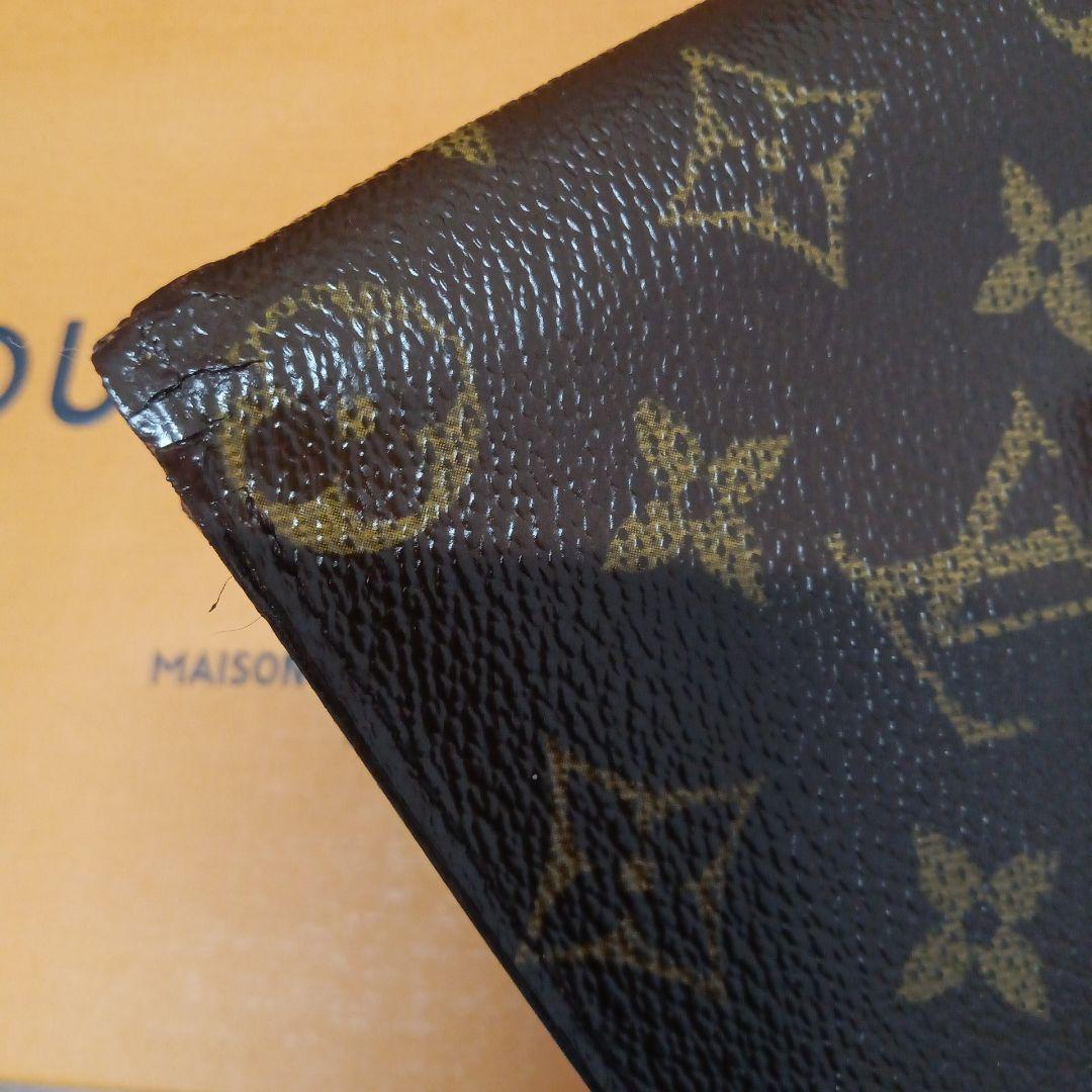 ルイ・ヴィトン。訳あり良品、モノグラム、ポルト、フォイユ、マルコ折り財布