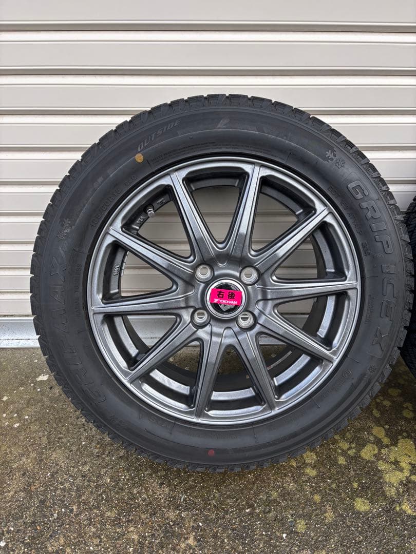 スタッドレスタイヤ４本セット　185/60/R15