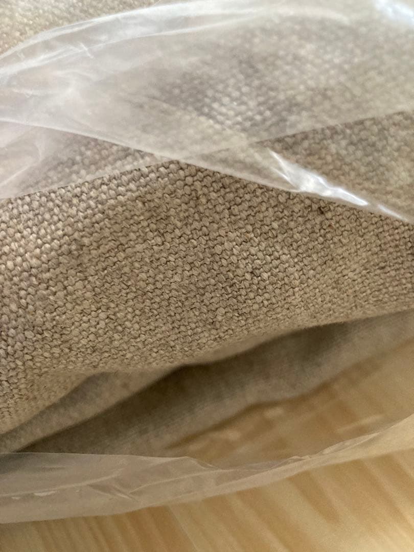 無印良品　2.5シーター　ソファカバー　麻太番手カバー