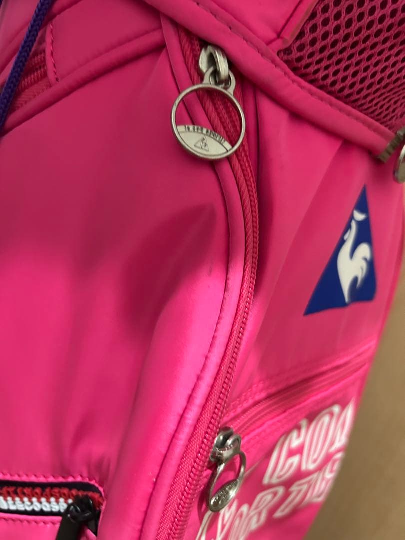 le coq sportif ゴルフバッグ ピンク