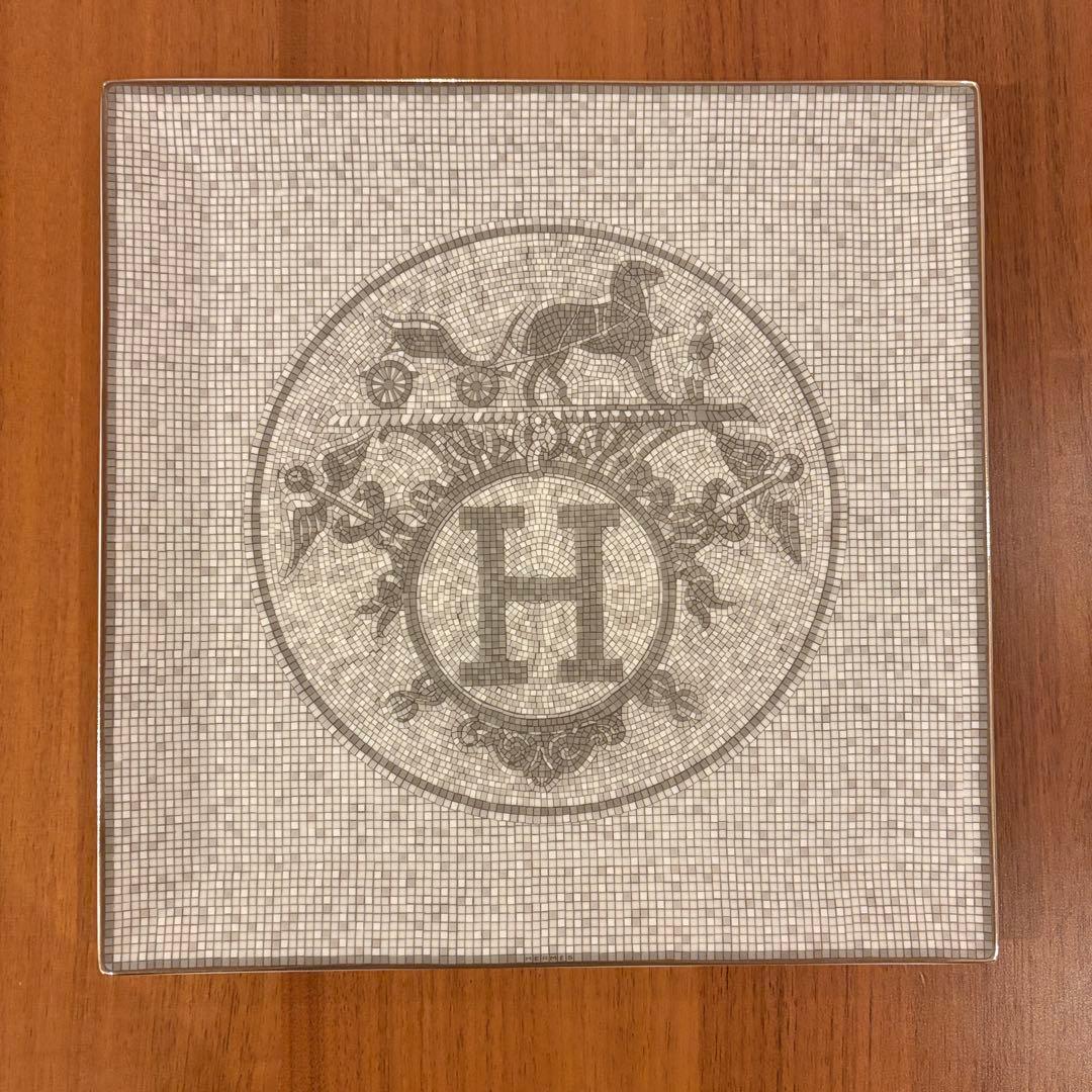 エルメス　モザイク　プレート　23センチ