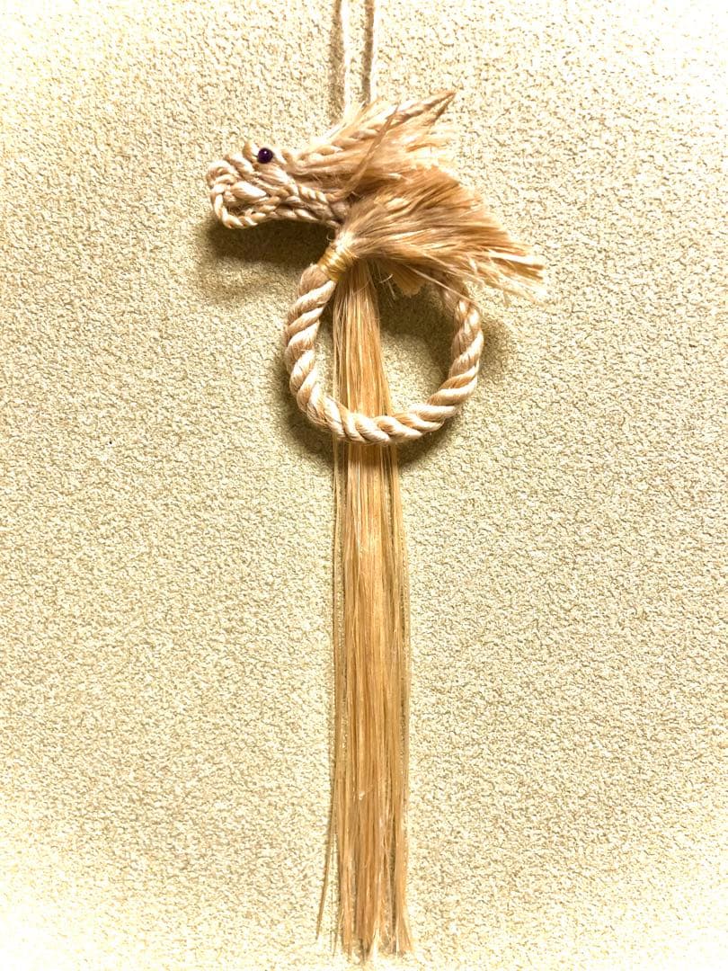 ハンドメイド 龍のしめ縄
