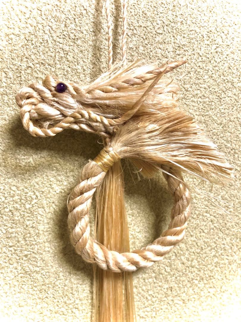 ハンドメイド 龍のしめ縄