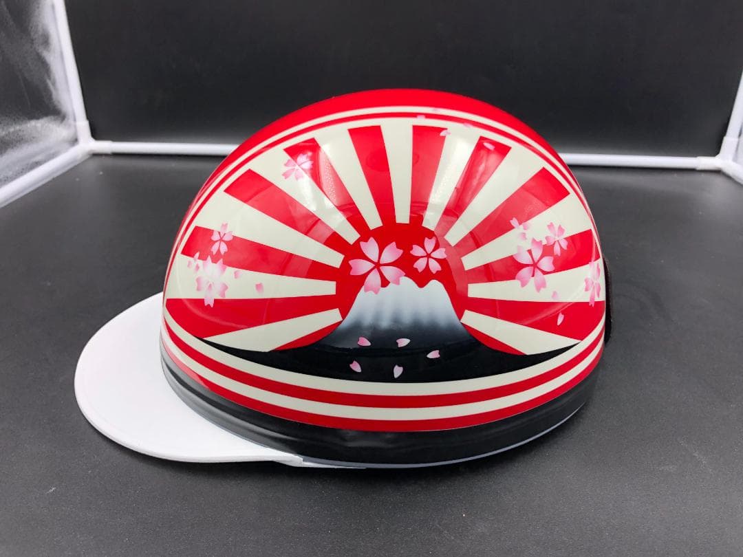 コルク半　カスタム　富士日章　三つボタン　赤白　桜　高級クリヤ　送料無料