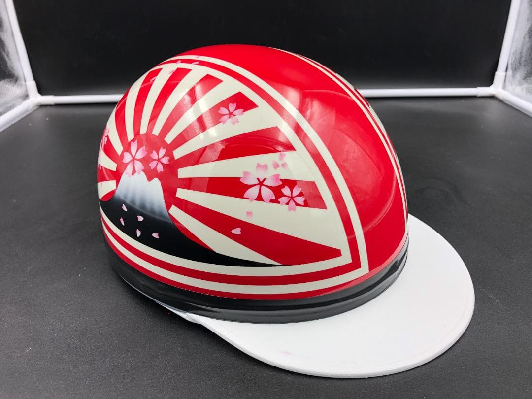 コルク半　カスタム　富士日章　三つボタン　赤白　桜　高級クリヤ　送料無料