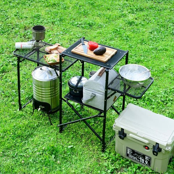 キャンパーズコレクションタフライトスタンド TLS-150 調理台