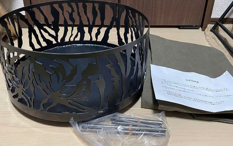 焚き火台　山賊山　サンゾクマウンテン　虎　妻夫木