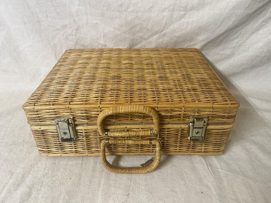 レトロ【THERMOS】 サーモス バスケットセット ピクニック