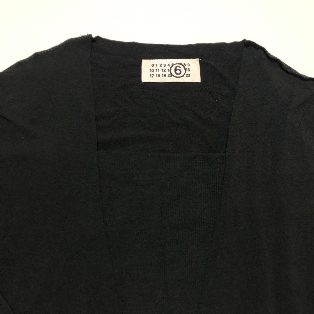 希少！！MM⑥ マルタンマルジェラ本人期　2way Vネックロングニット