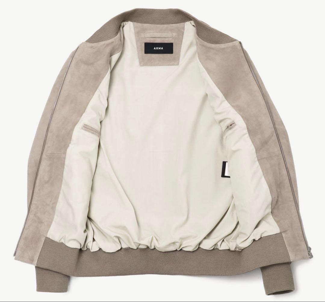 ARMA ゴートスエードジャケット 46