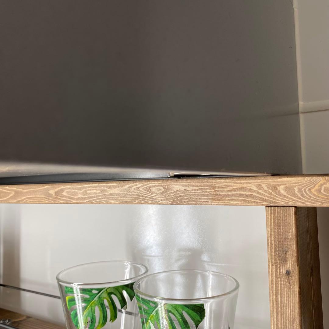 突っ張れるキッチンラックCentral4☆木目強調☆インテリア☆西海岸